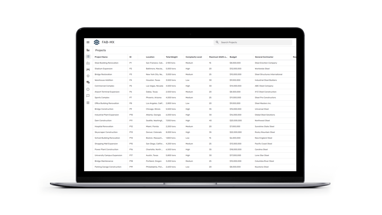 FabMX Platform Mockup